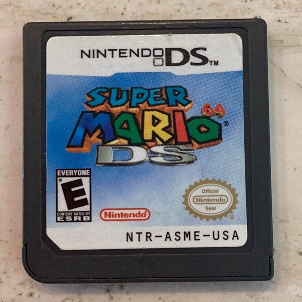 Super Mario 64 Nintendo DS Game Authentic